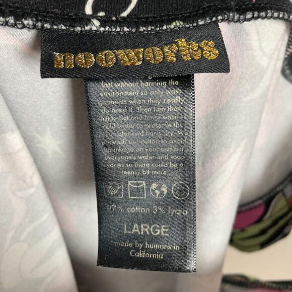 Nooworks Muscle Tee Mean Machine Print Size Large Motorcycle Rat Devil Lady - Picture 7 of 10